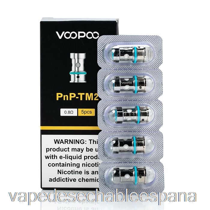Bobinas De Repuesto Vape Desechables España Voopoo Pnp Bobinas De Malla 0.8ohm Pnp-tm2